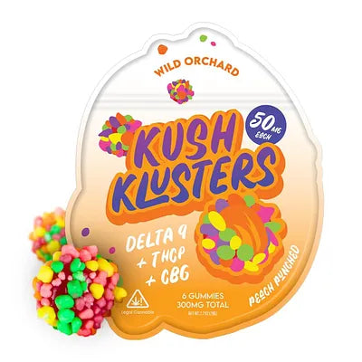 Kush Klusters D9 + THCp Gummies (5 Flavors)