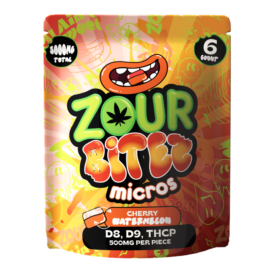 ZOUR BITEZ MICROS 3000mg (8 Flavors)