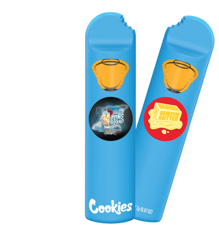 2 Gram Dual Chamber Vapes – Cookies (5 Flavors)
