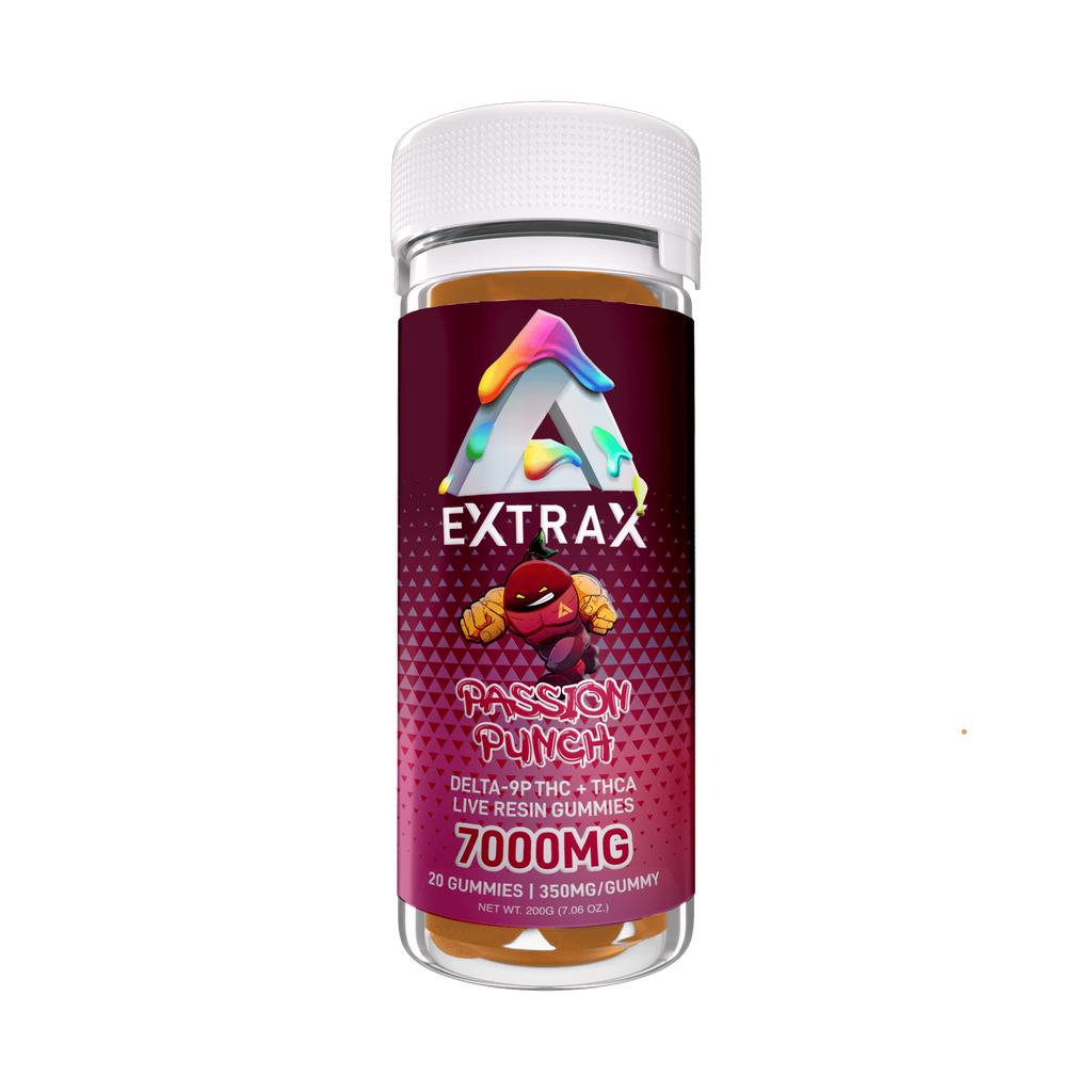 DELTA 9P ADIOS GUMMIES 7000MG – DELTA EXTRAX (8 Flavors)