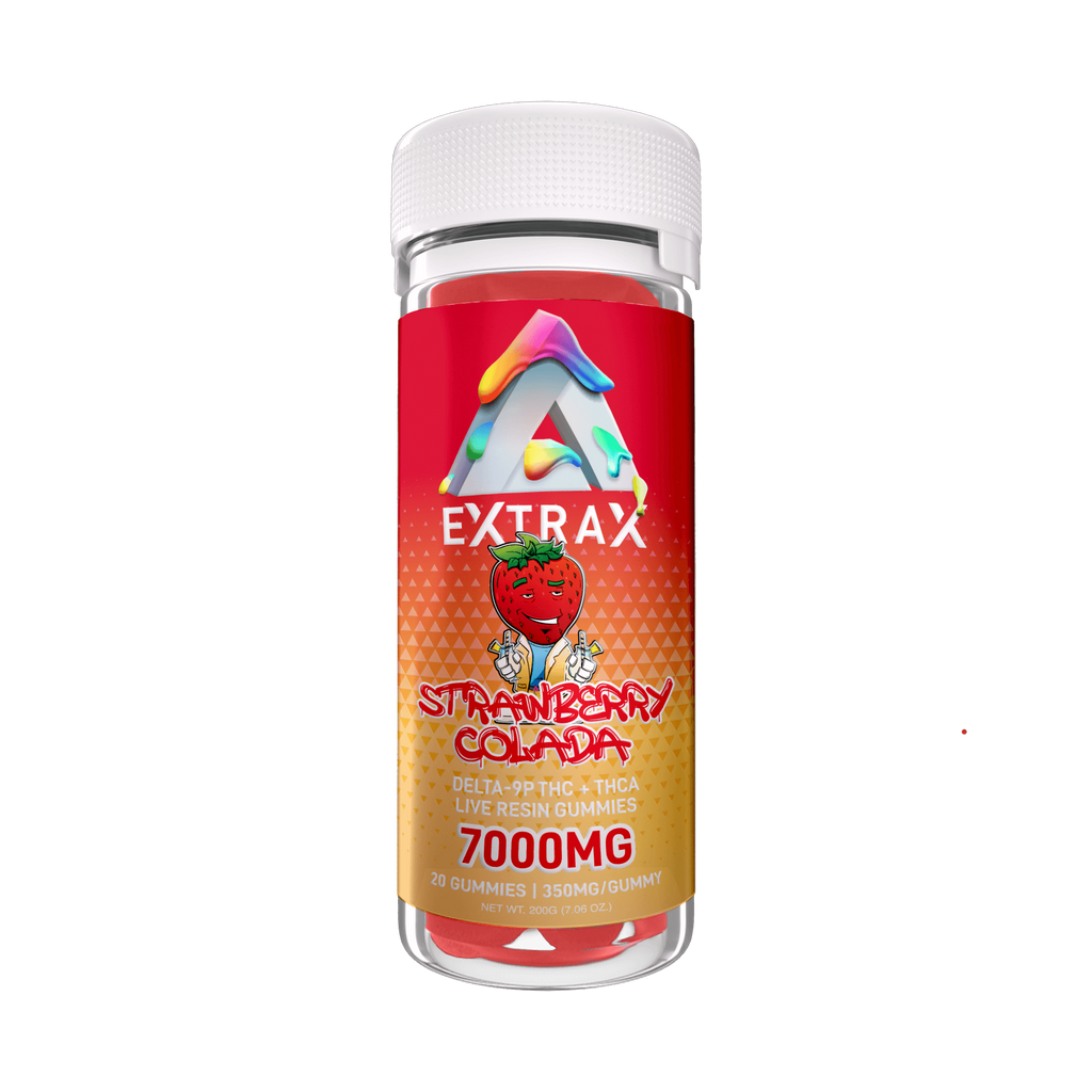 DELTA 9P ADIOS GUMMIES 7000MG – DELTA EXTRAX (8 Flavors)