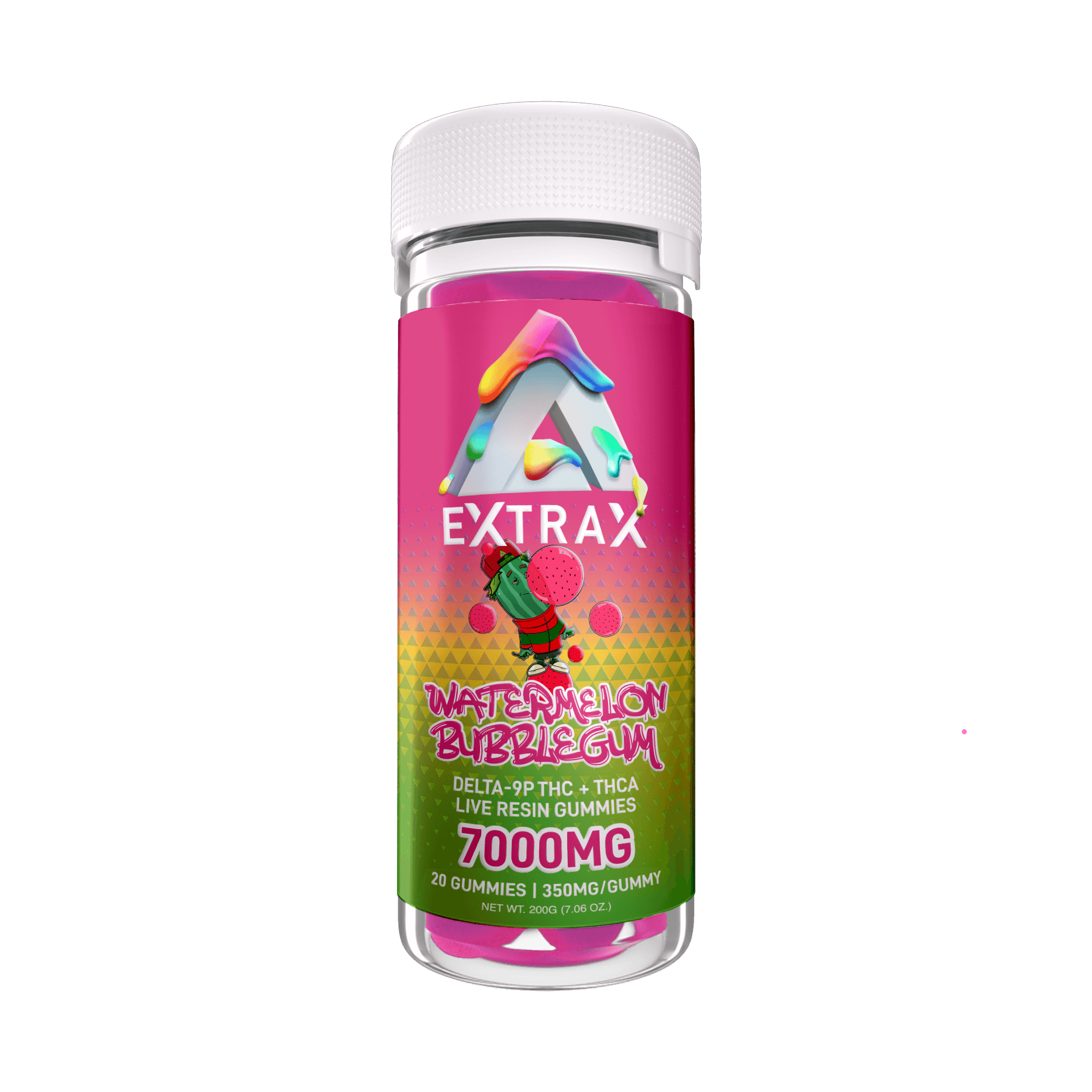 DELTA 9P ADIOS GUMMIES 7000MG – DELTA EXTRAX (8 Flavors)