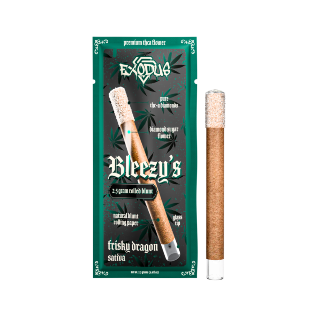 Bleezy’s Diamond Sugar THC-A Blunts 2.5g (3 Strains)