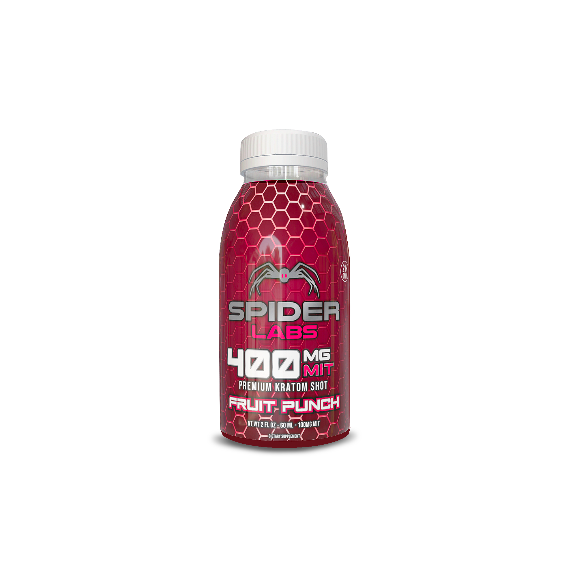 Kratom Shot Fruit Punch Flavor 400mg MIT