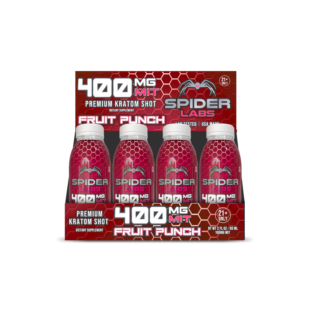 Kratom Shot Fruit Punch Flavor 400mg MIT