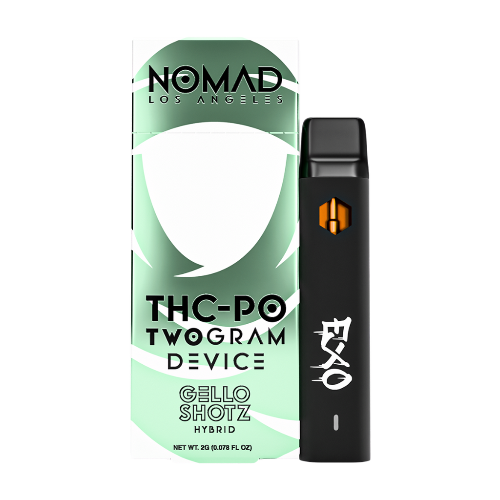 THC-PO Two Gram Device Nomad Los Angeles (5 Flavors)