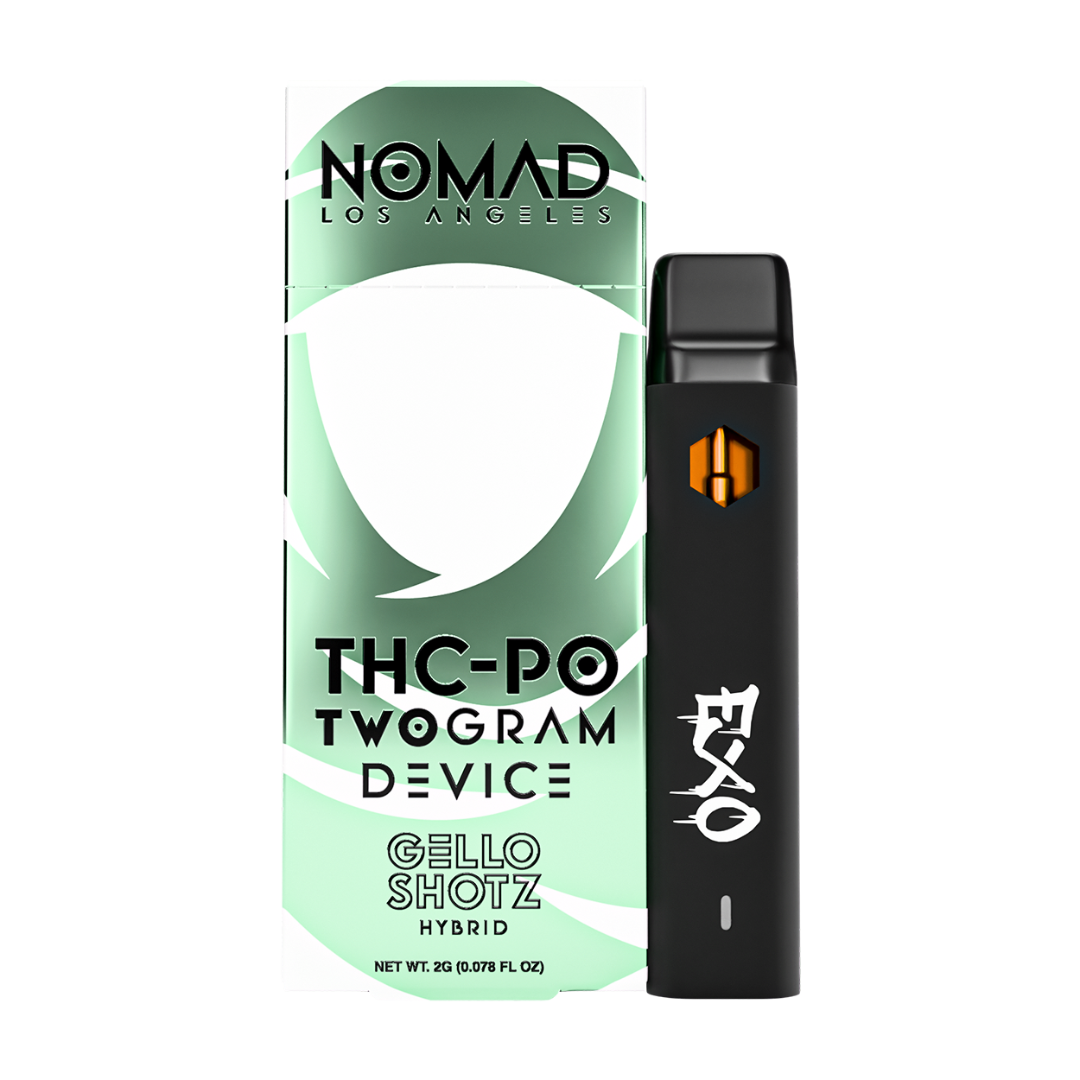 THC-PO Two Gram Device Nomad Los Angeles (5 Flavors)