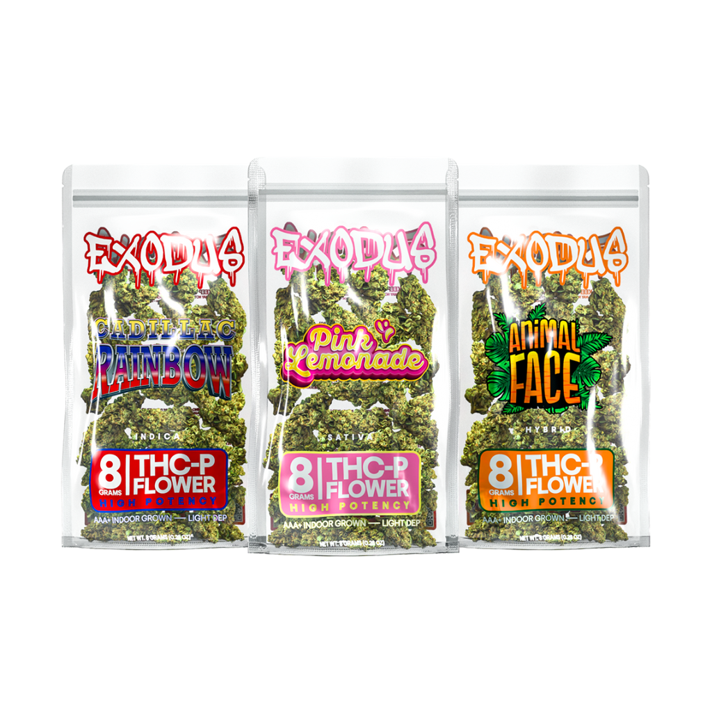 High Potency THC-P Flower 8G (3 Strains)