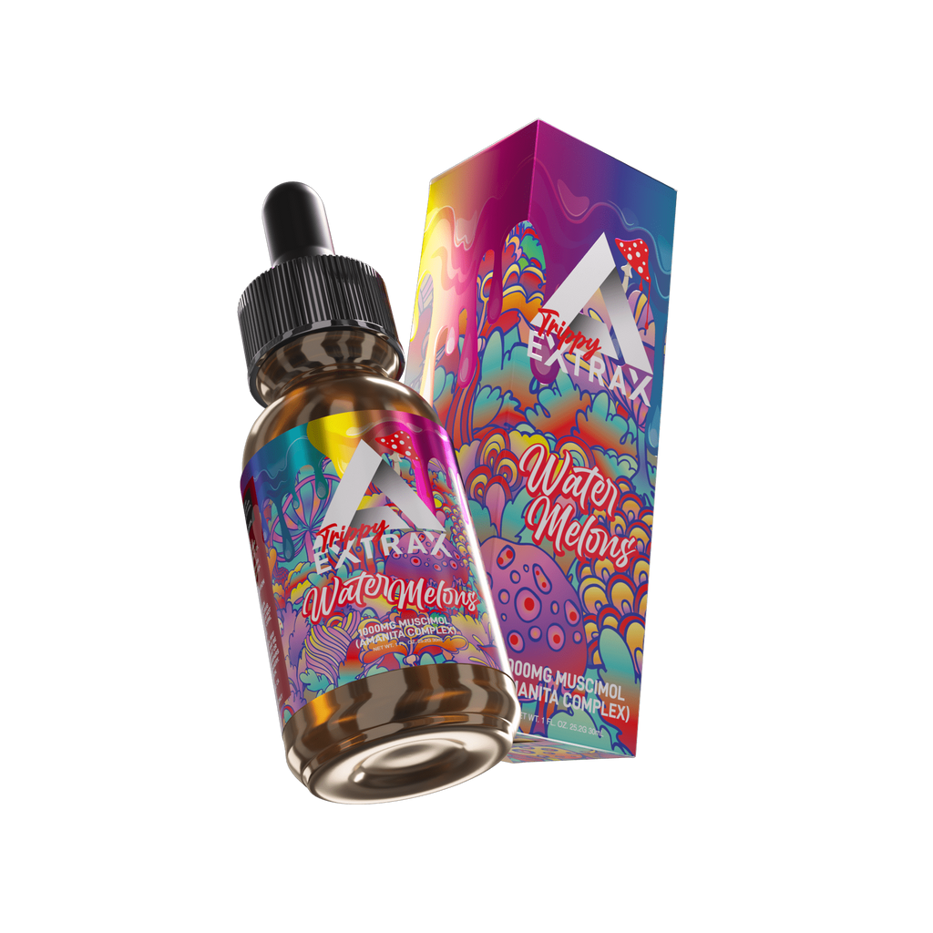 Amanita Mushroom Tincture 1000mg - Trippy Extrax (3 Flavors)