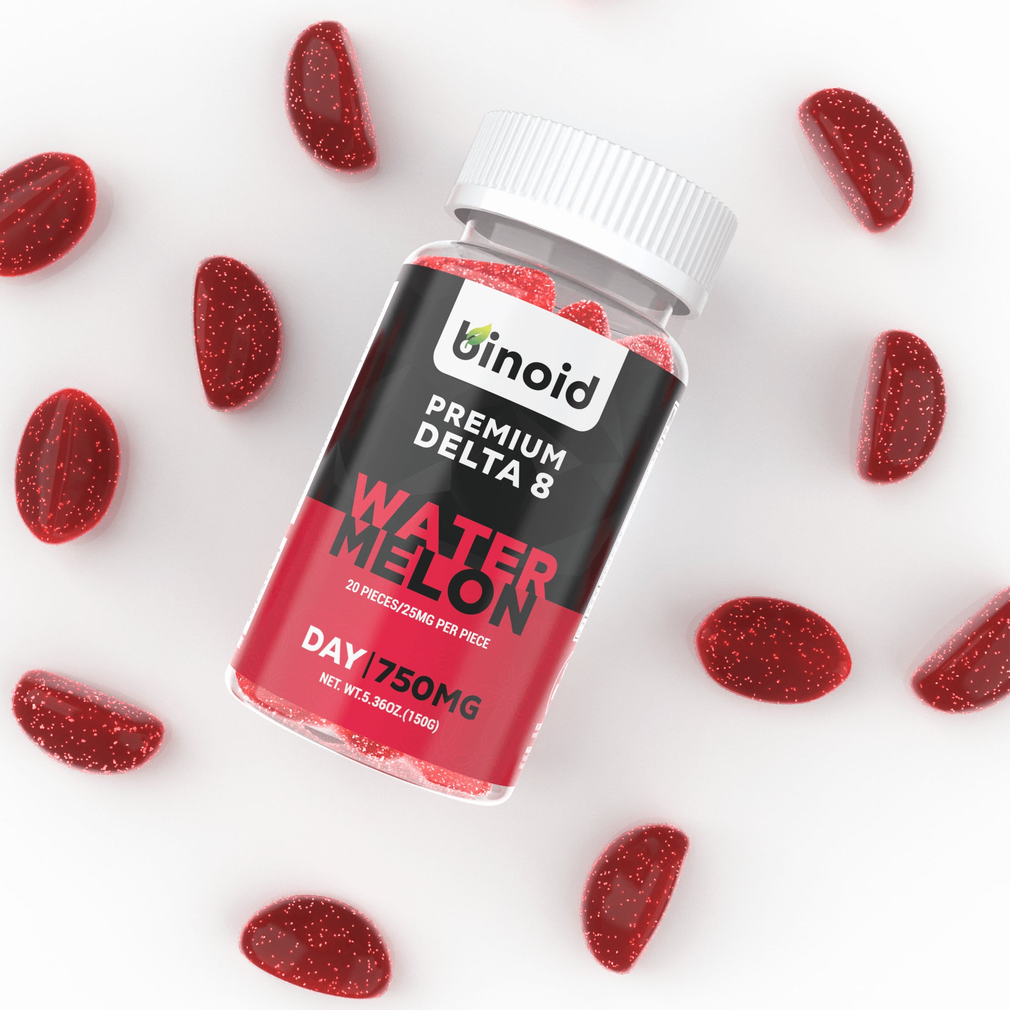 Delta 8 Gummies - Night Berry/ Watermelon Day 750MG