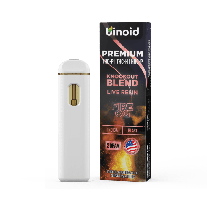 Knockout Blend Live Resin Disposable - 2 Gram (2 Sizes) (2 Flavors)