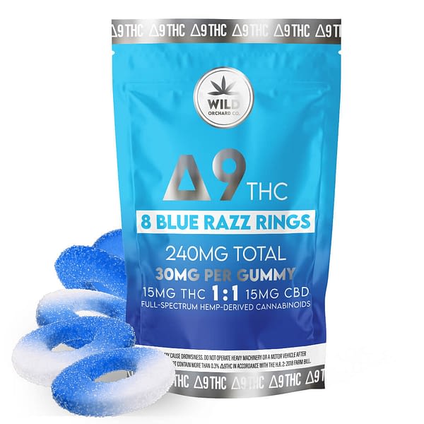 Delta 9 Gummies - 60mg/ 240mg/ 600mg (5 Flavors)