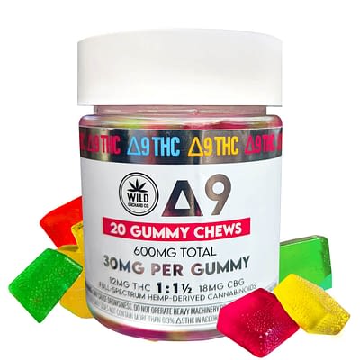 Delta 9 Gummies - 60mg/ 240mg/ 600mg (5 Flavors)