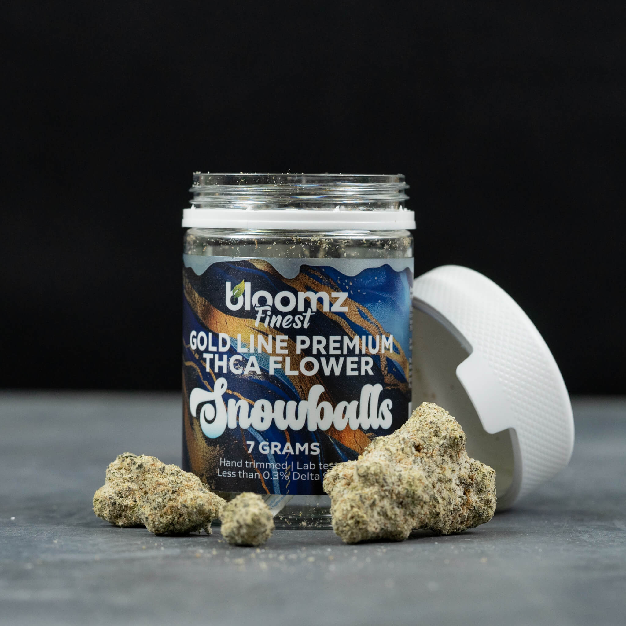 THCA Flower – Snow Caps (7 Strains)