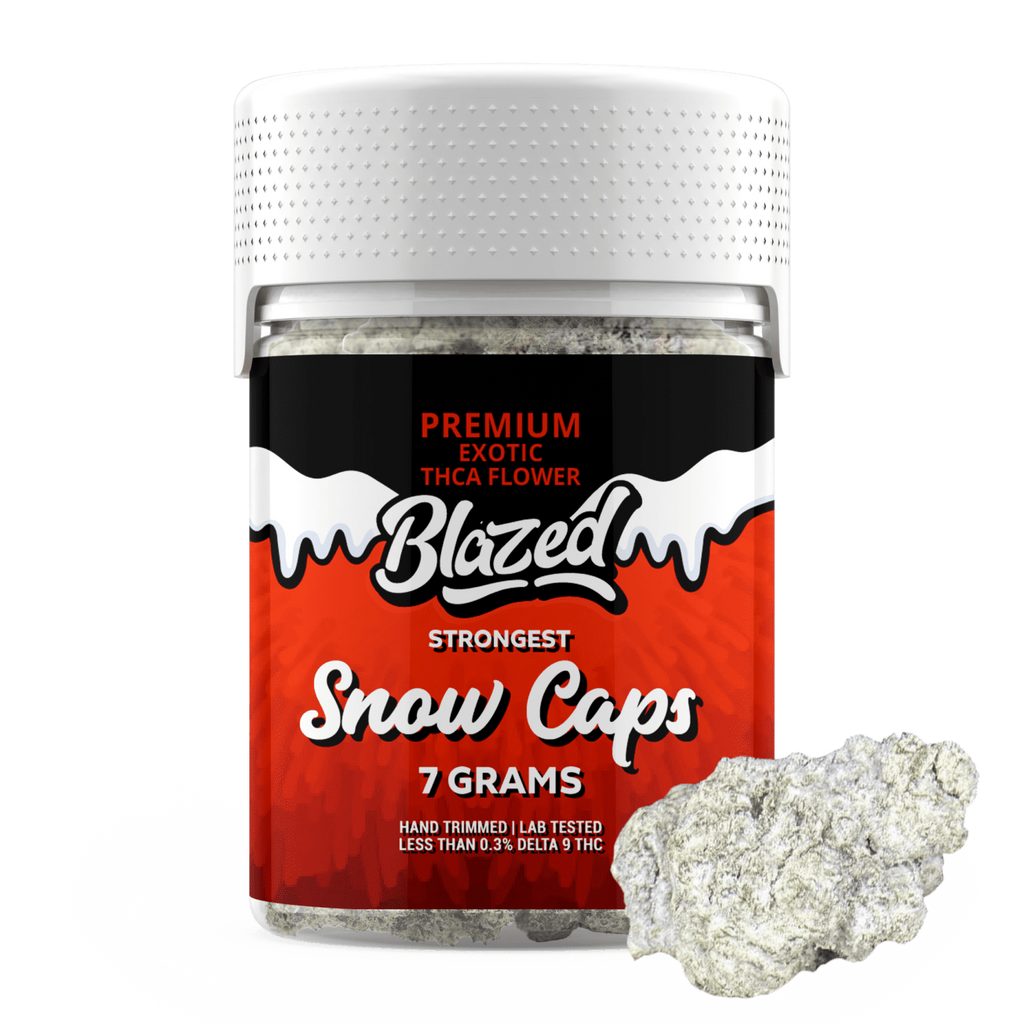 Blazed Strongest Exotic THCA Snow Caps (6 Strains)