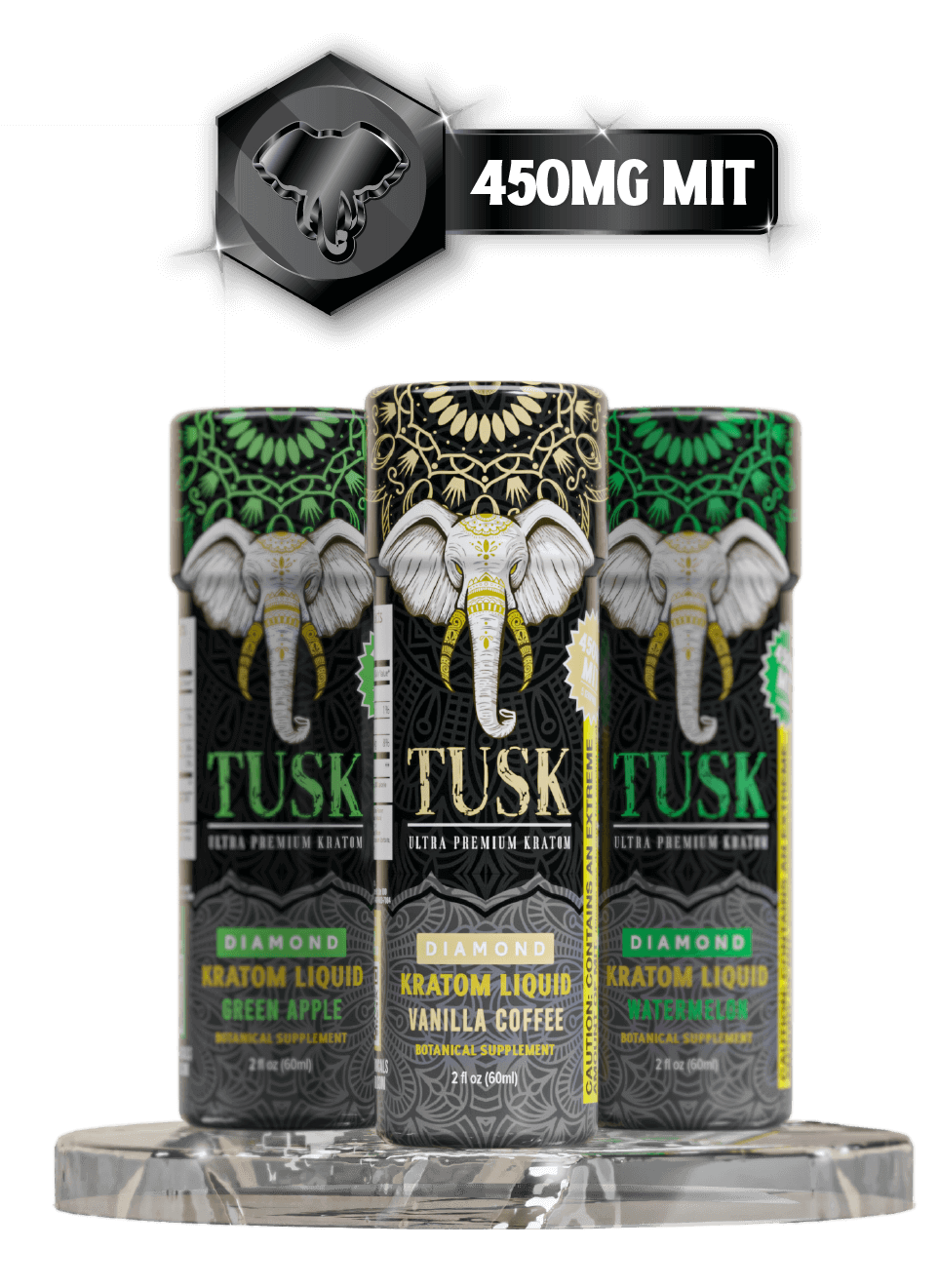 "Diamond" Kratom Shots 450mg-MIT (6 Flavors)