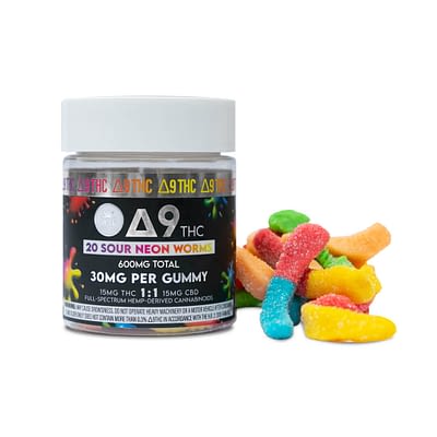 Delta 9 Gummies - 60mg/ 240mg/ 600mg (5 Flavors)