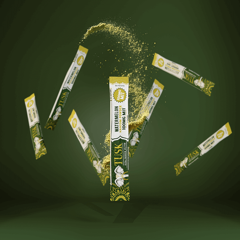 Kratom Extract Powder Packets 100mg-MIT (8 Flavors)