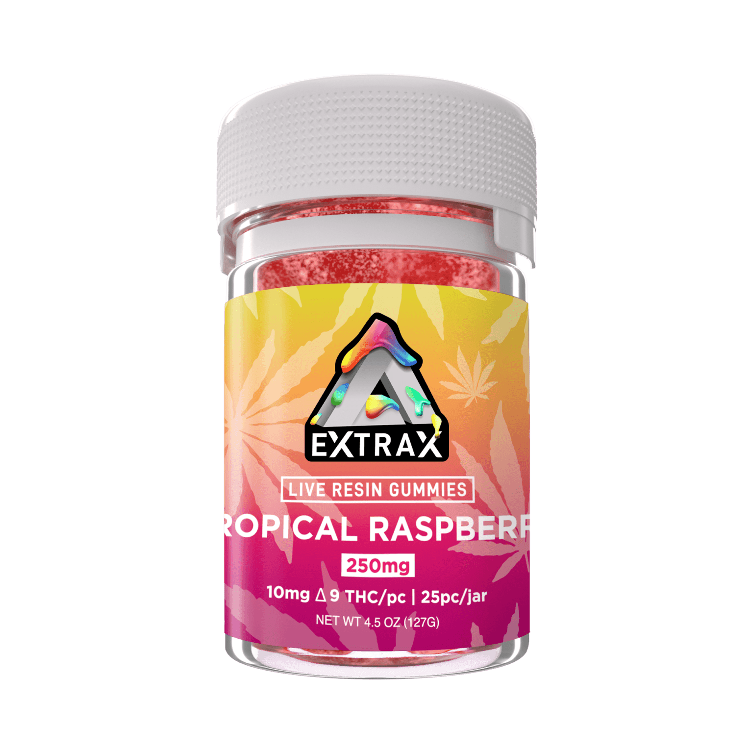 250mg Pure Live Resin Delta 9 Gummies – Delta Extrax (6 Flavors)