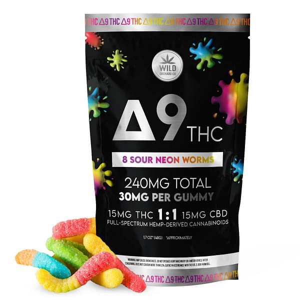 Delta 9 Gummies - 60mg/ 240mg/ 600mg (5 Flavors)