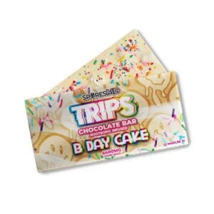 Trips Chocolate Bar Nootropic Infused 6400mg (5 Flavors)