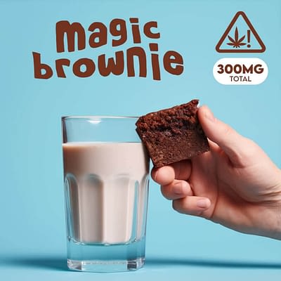 Baked Delta-9 Magic Brownie - 300mg