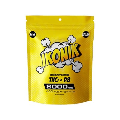 IKONIK Vegan THCp + D8 Gummies 400mg/ 800mg (5 Flavors)