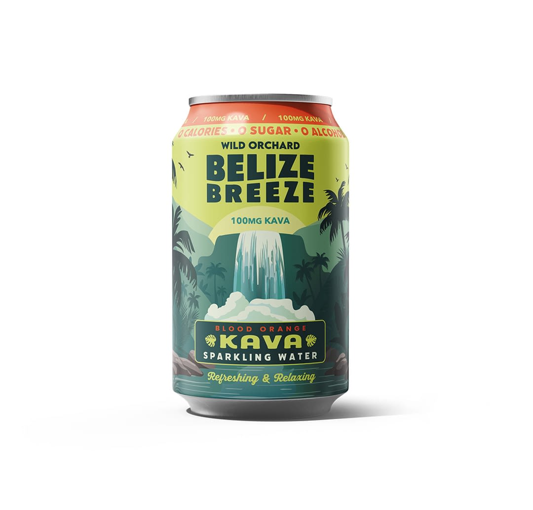 Kava/ THC Infused Sparkling Water (4 Flavors)