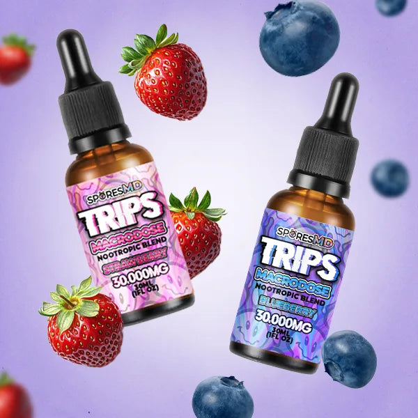 Trips Macrodose Nootropic Infused Tinctures 30000mg 30ml (2 Flavors)