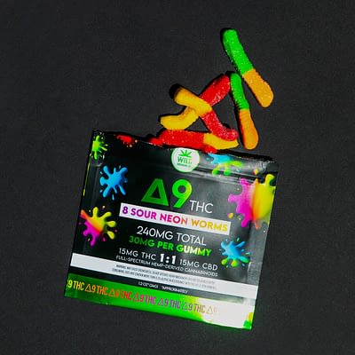 Delta 9 Gummies - 60mg/ 240mg/ 600mg (5 Flavors)