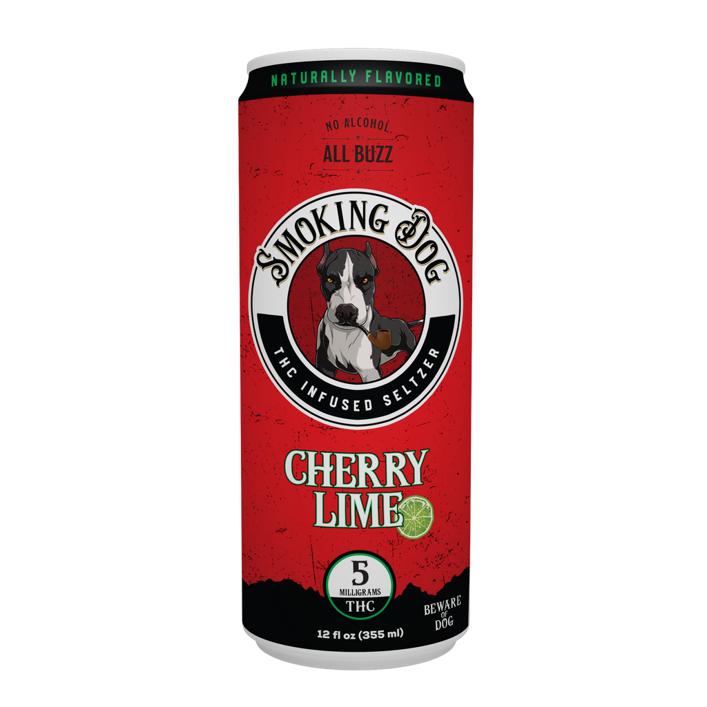 Smoking Dog THC Seltzer - 12 Pack (6 Flavors)
