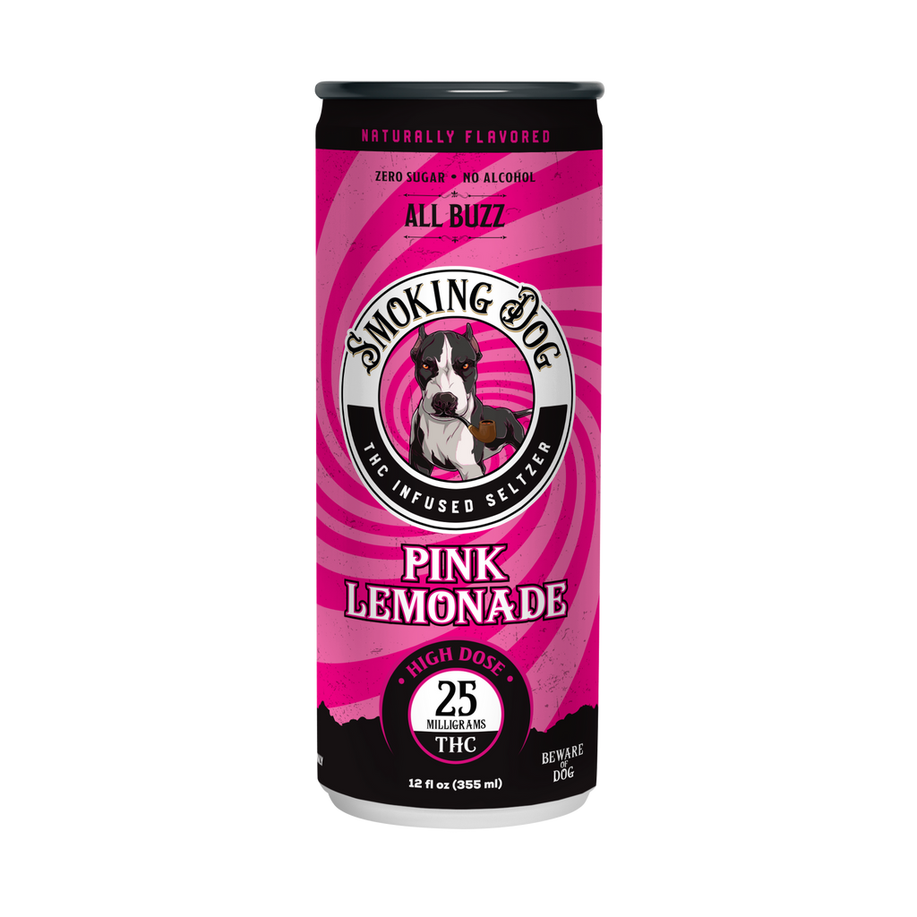 Smoking Dog THC Seltzer - 12 Pack (6 Flavors)