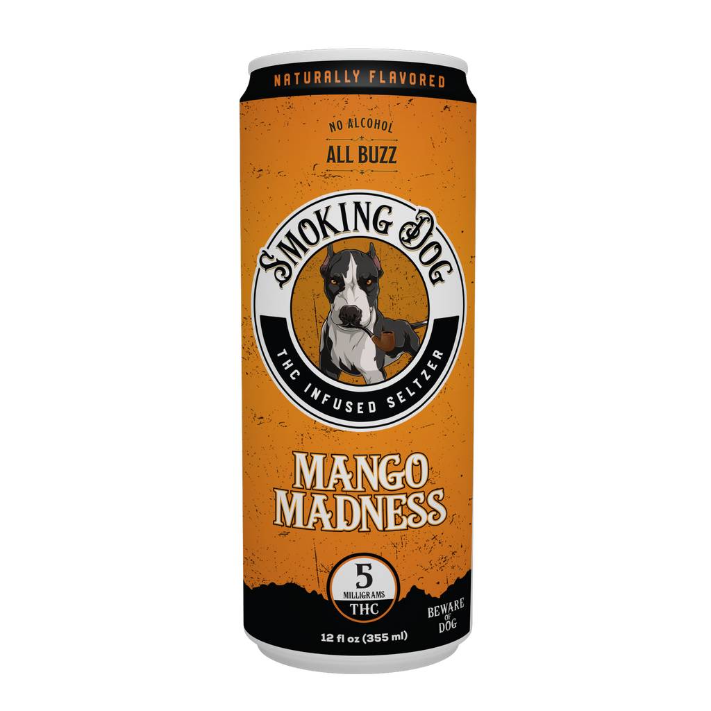 Smoking Dog THC Seltzer - 12 Pack (6 Flavors)