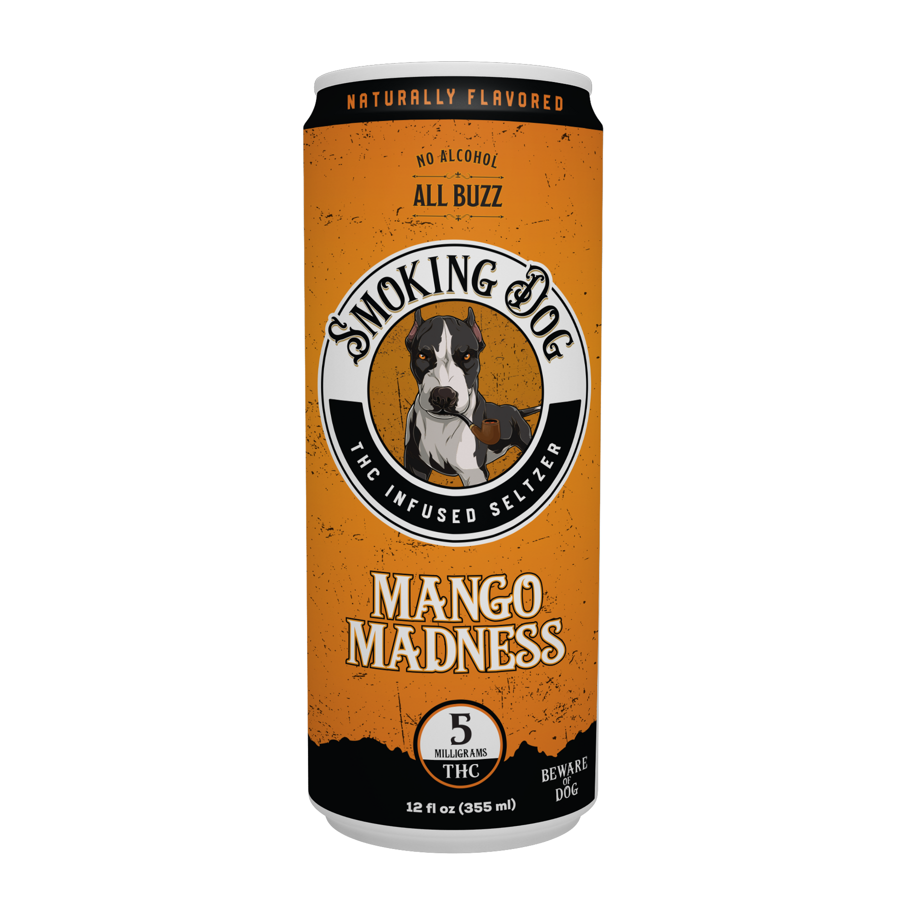 Smoking Dog THC Seltzer - 12 Pack (6 Flavors)