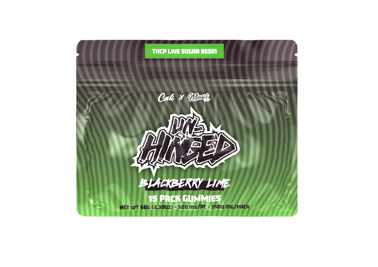Watermelon Kiwi 15 Count Gummies – Unhinged (5 Flavors)