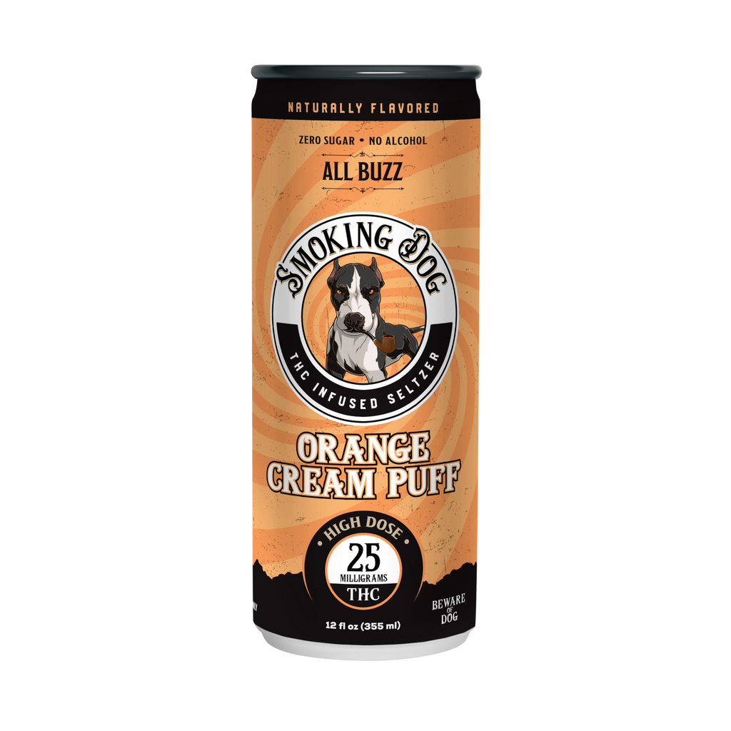 Smoking Dog THC Seltzer - 12 Pack (6 Flavors)
