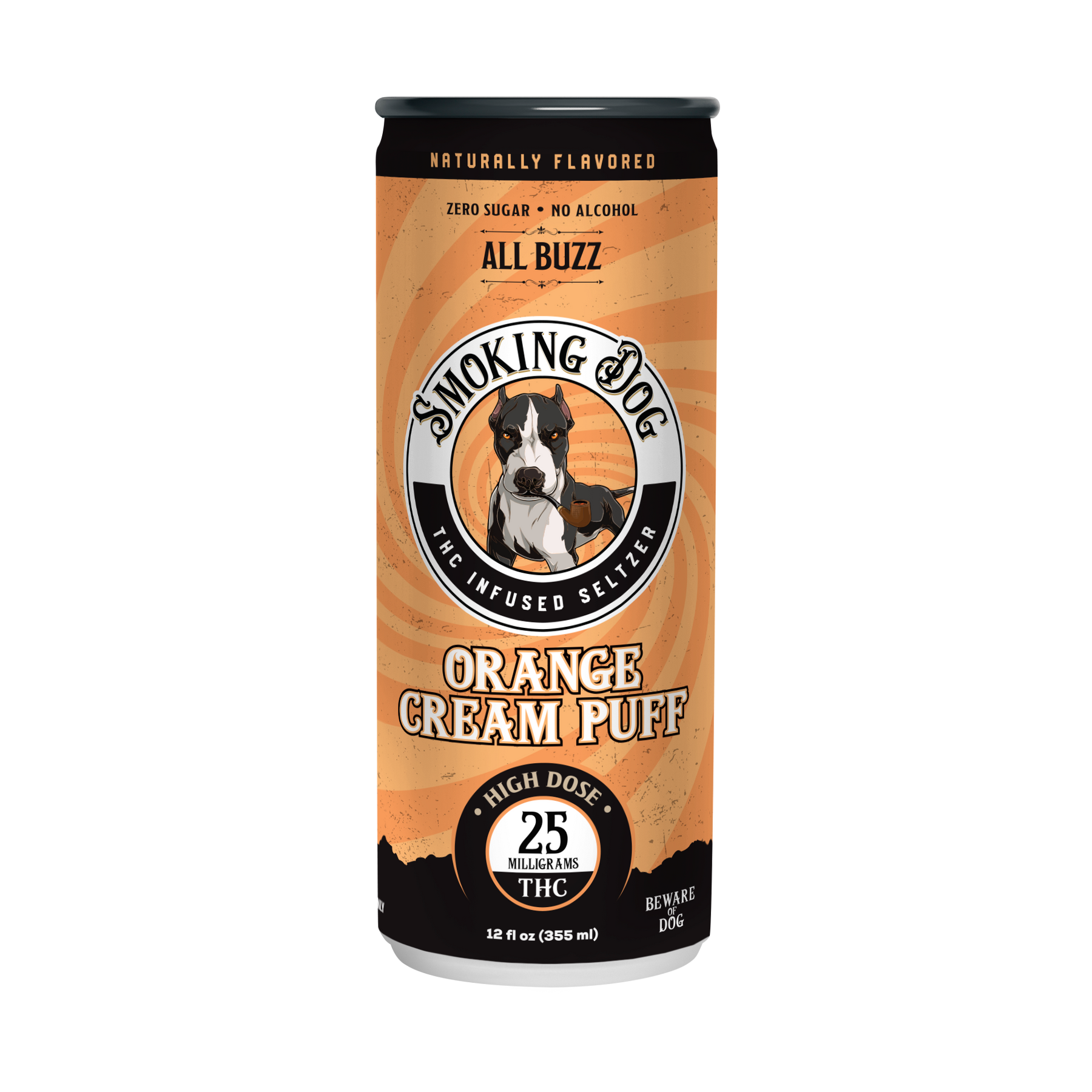 Smoking Dog THC Seltzer - 12 Pack (6 Flavors)