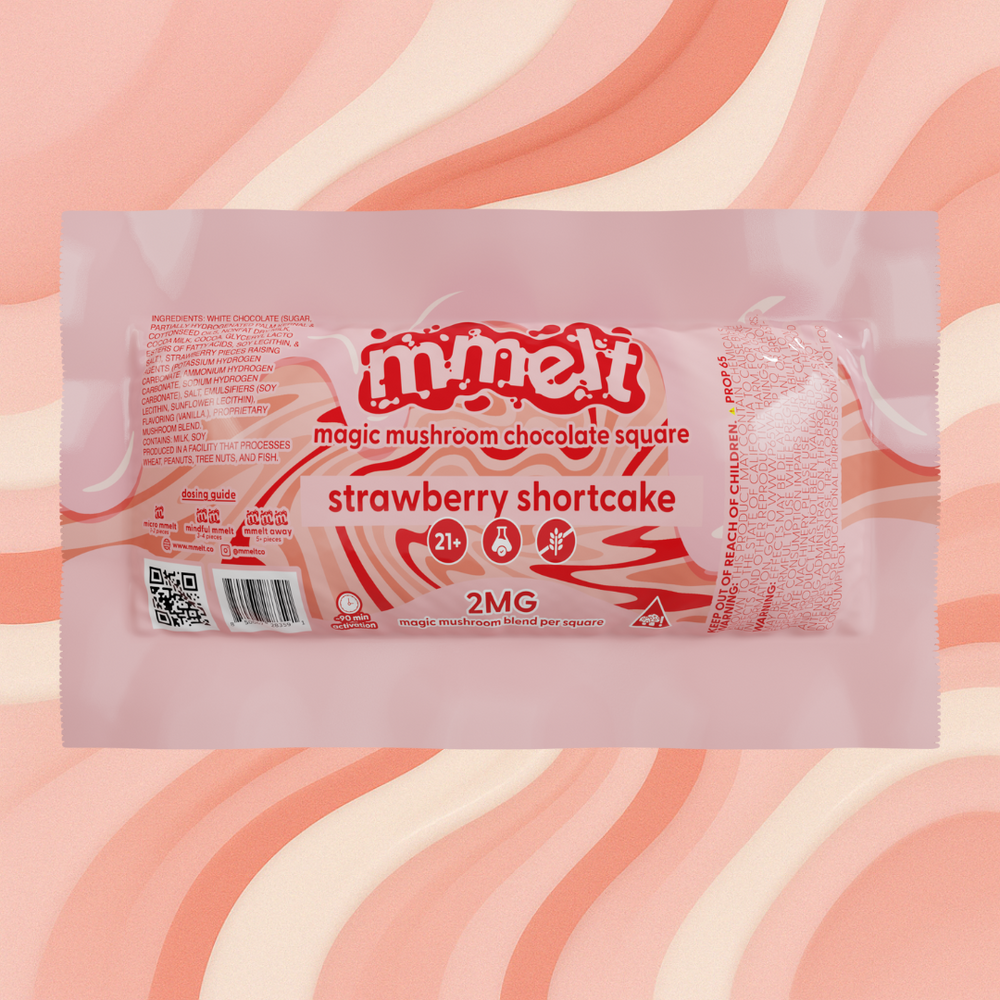 MMelts Mushrooms Chocolates Bars 6mg/2mg (10 Flavors)
