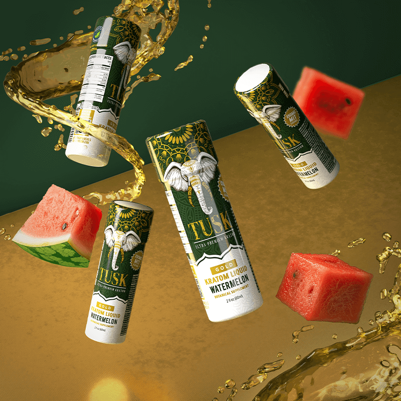 "Gold" Kratom Shots 150mg-MIT (6 Flavors)