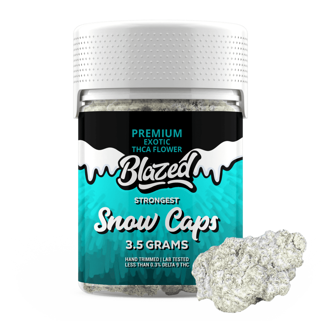 Blazed Strongest Exotic THCA Snow Caps (6 Strains)