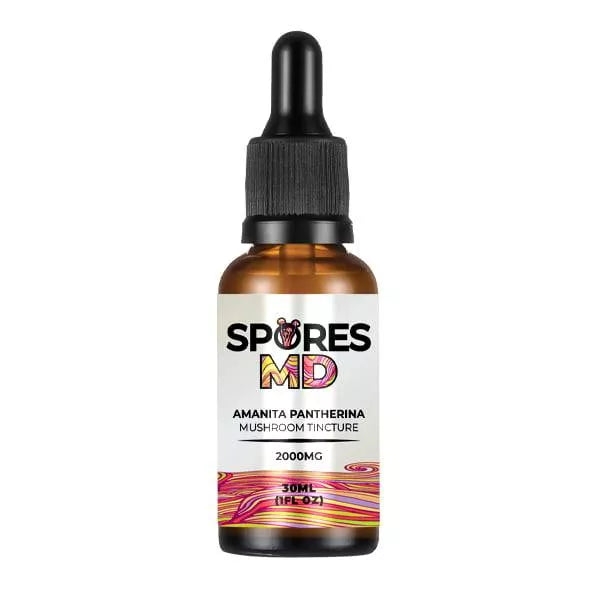 Amanita Pantherina Mushroom Tincture 2000mg HIGH STRENGTH