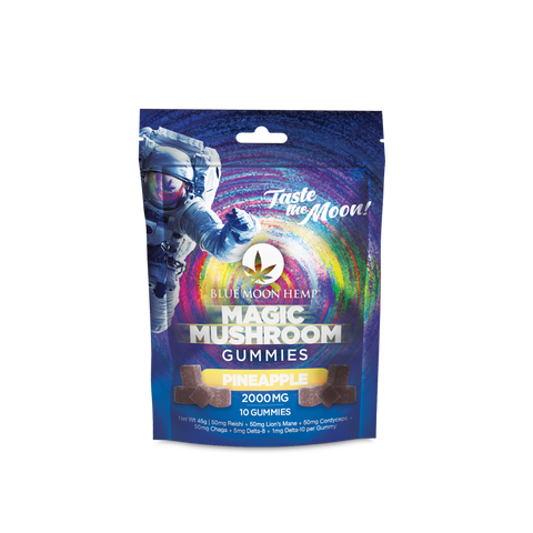Magic Mushroom Pineapple Gummies 2000mg