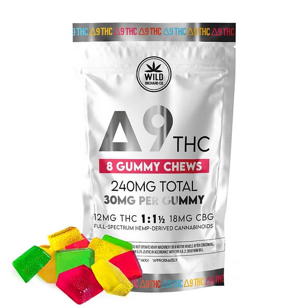 Delta 9 Gummies - 60mg/ 240mg/ 600mg (5 Flavors)