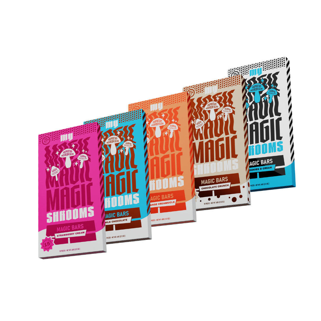 My Magic Shrooms Magic Bars ( 5 Flavors)