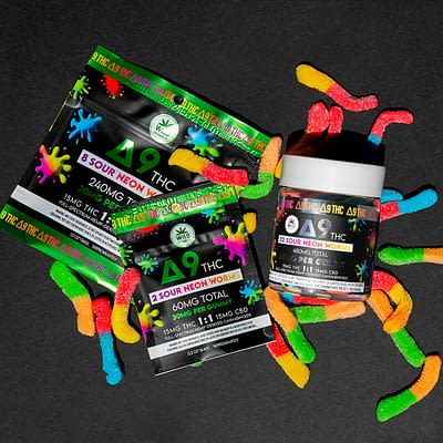 Delta 9 Gummies - 60mg/ 240mg/ 600mg (5 Flavors)
