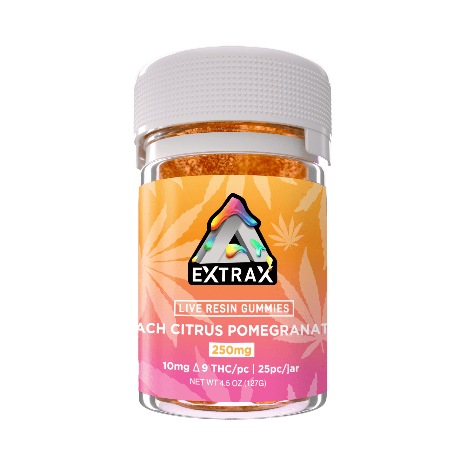 250mg Pure Live Resin Delta 9 Gummies – Delta Extrax (6 Flavors)