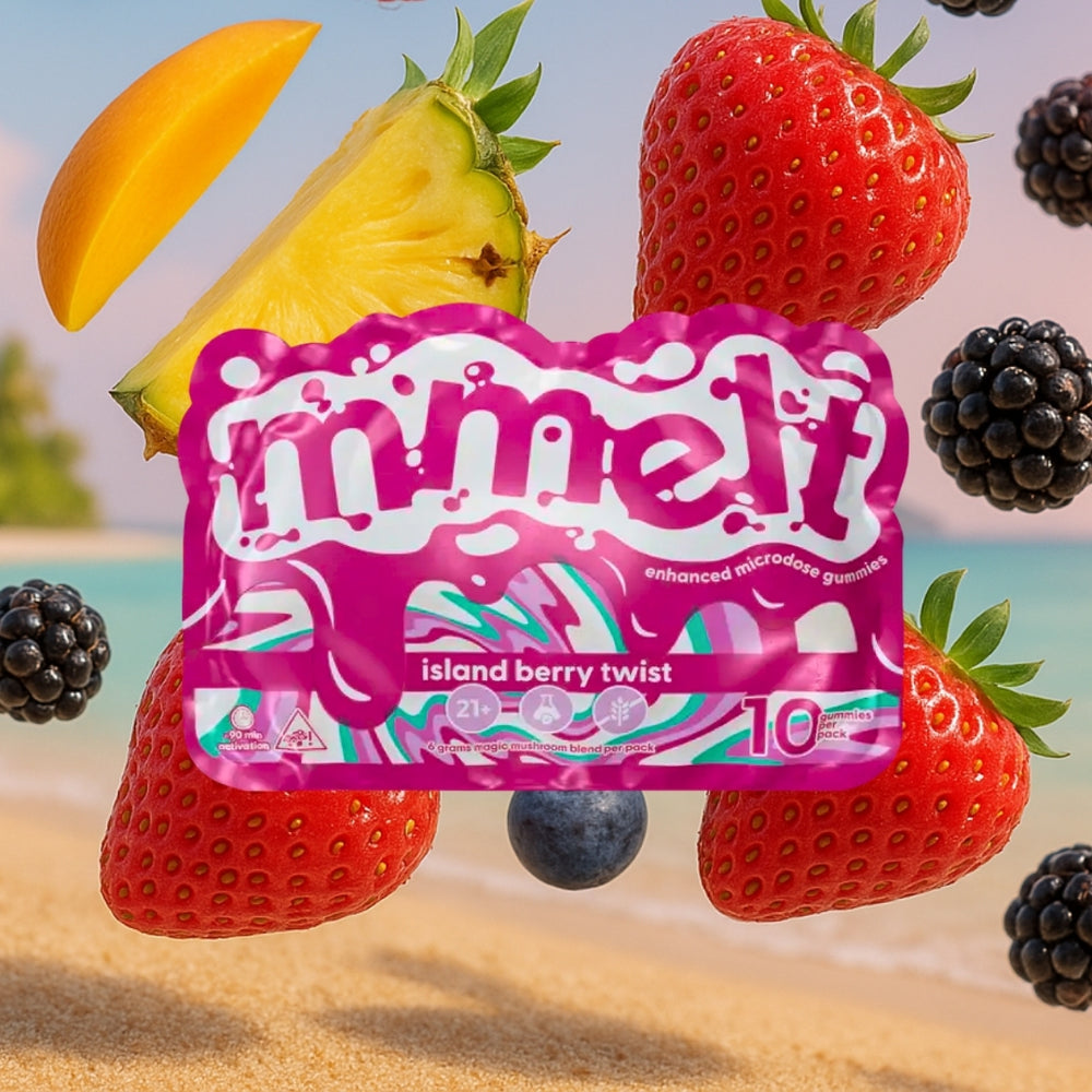 MMelts Mushrooms Gummies - 3ct/ 6ct (6 Flavors)