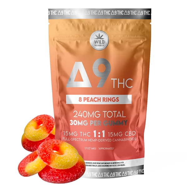 Delta 9 Gummies - 60mg/ 240mg/ 600mg (5 Flavors)