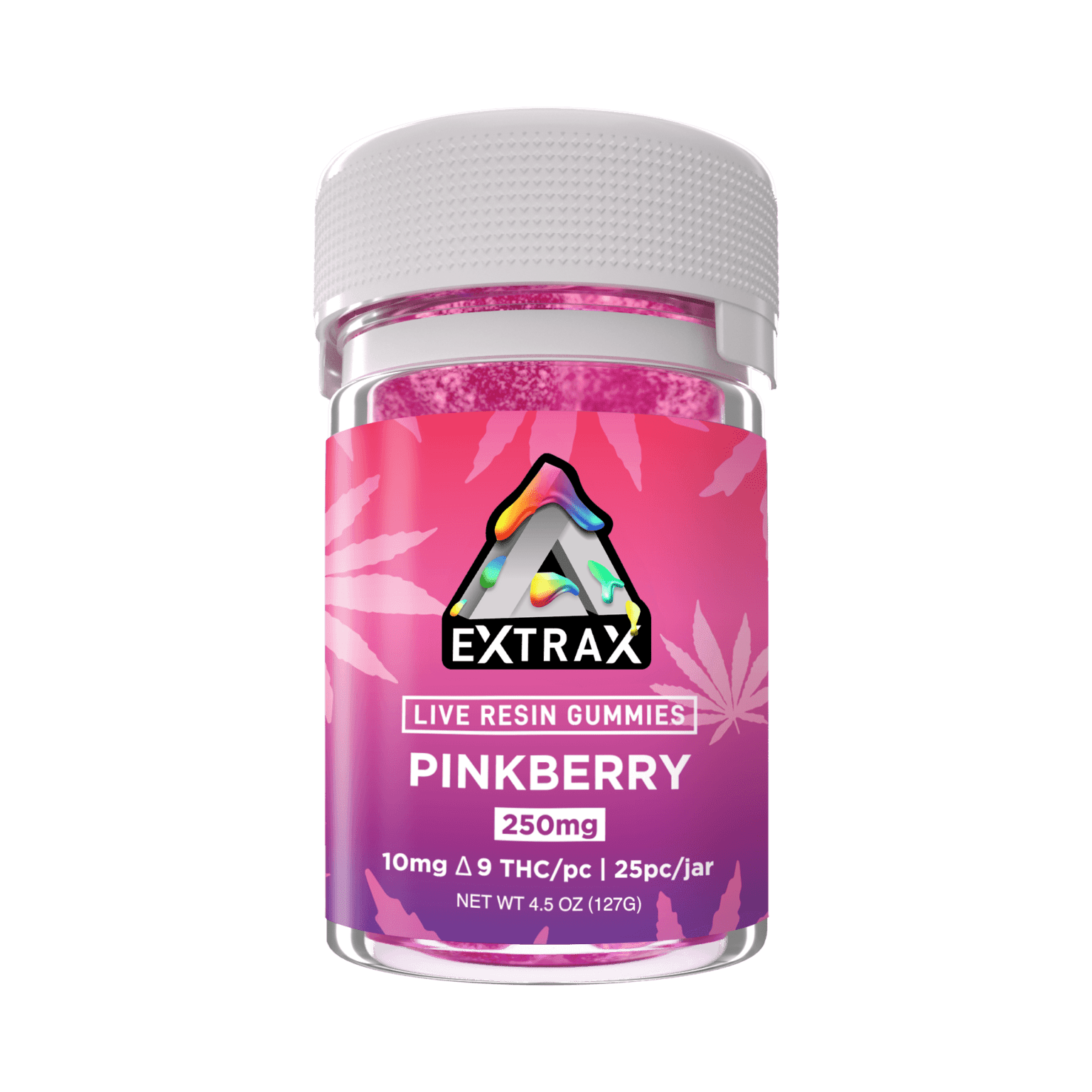 250mg Pure Live Resin Delta 9 Gummies – Delta Extrax (6 Flavors)