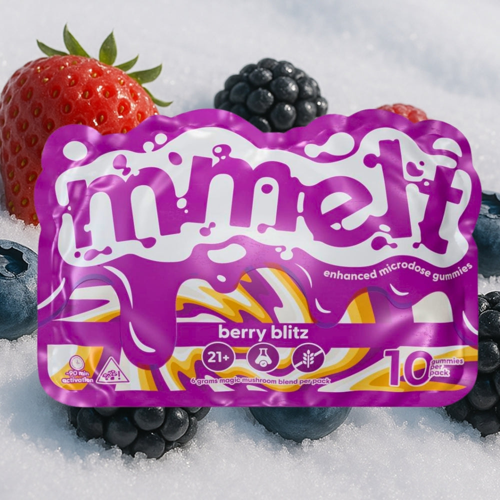 MMelts Mushrooms Gummies - 3ct/ 6ct (6 Flavors)